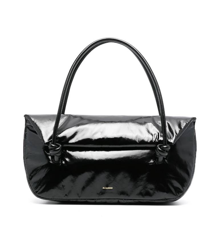 patent leather tote bag
